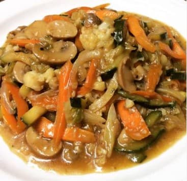 Chop Suey en Salsa Vegetariano