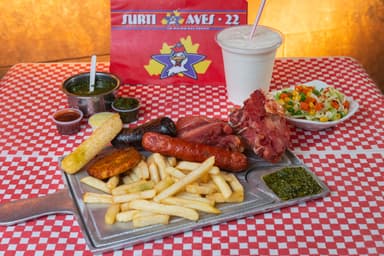 Parrillada y Bebida