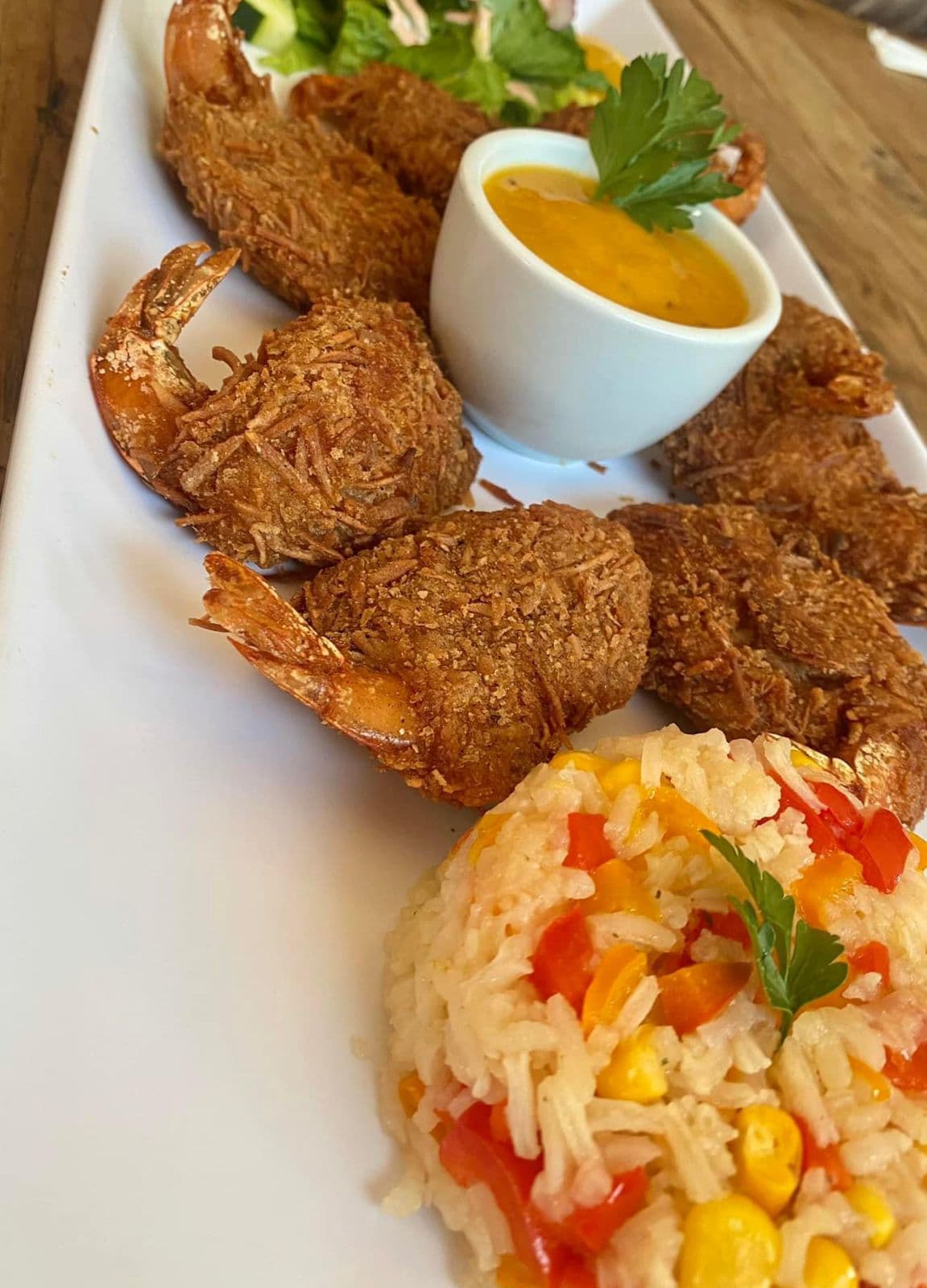 Camarones al Coco