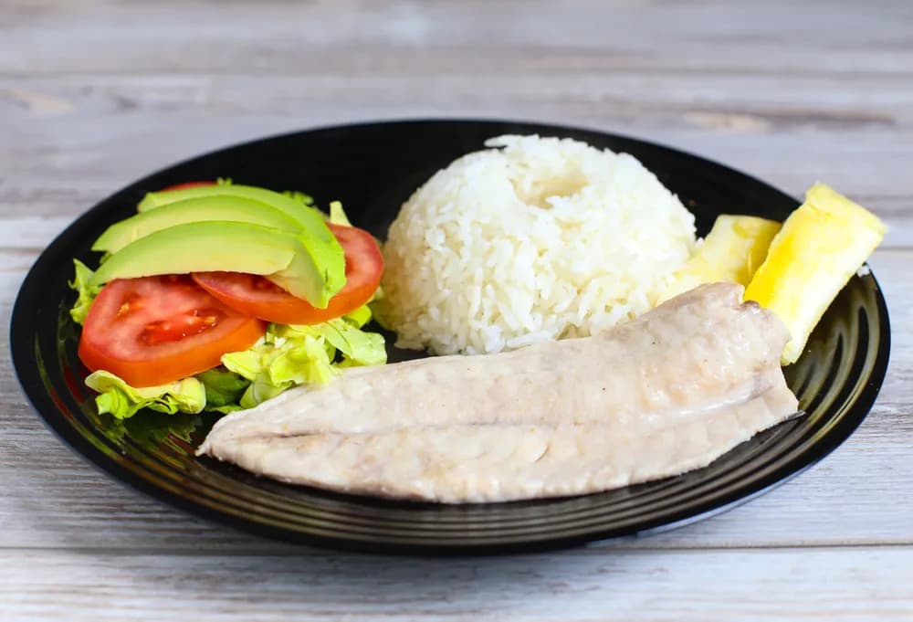 Filete de Pescado al Vapor