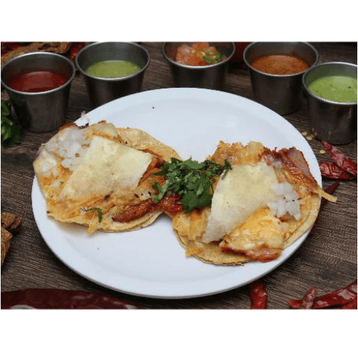 Taco al Pastor con Queso
