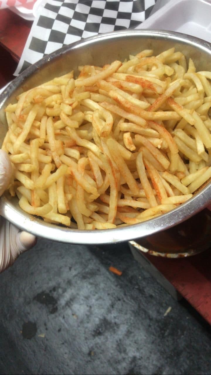 Papas con queso