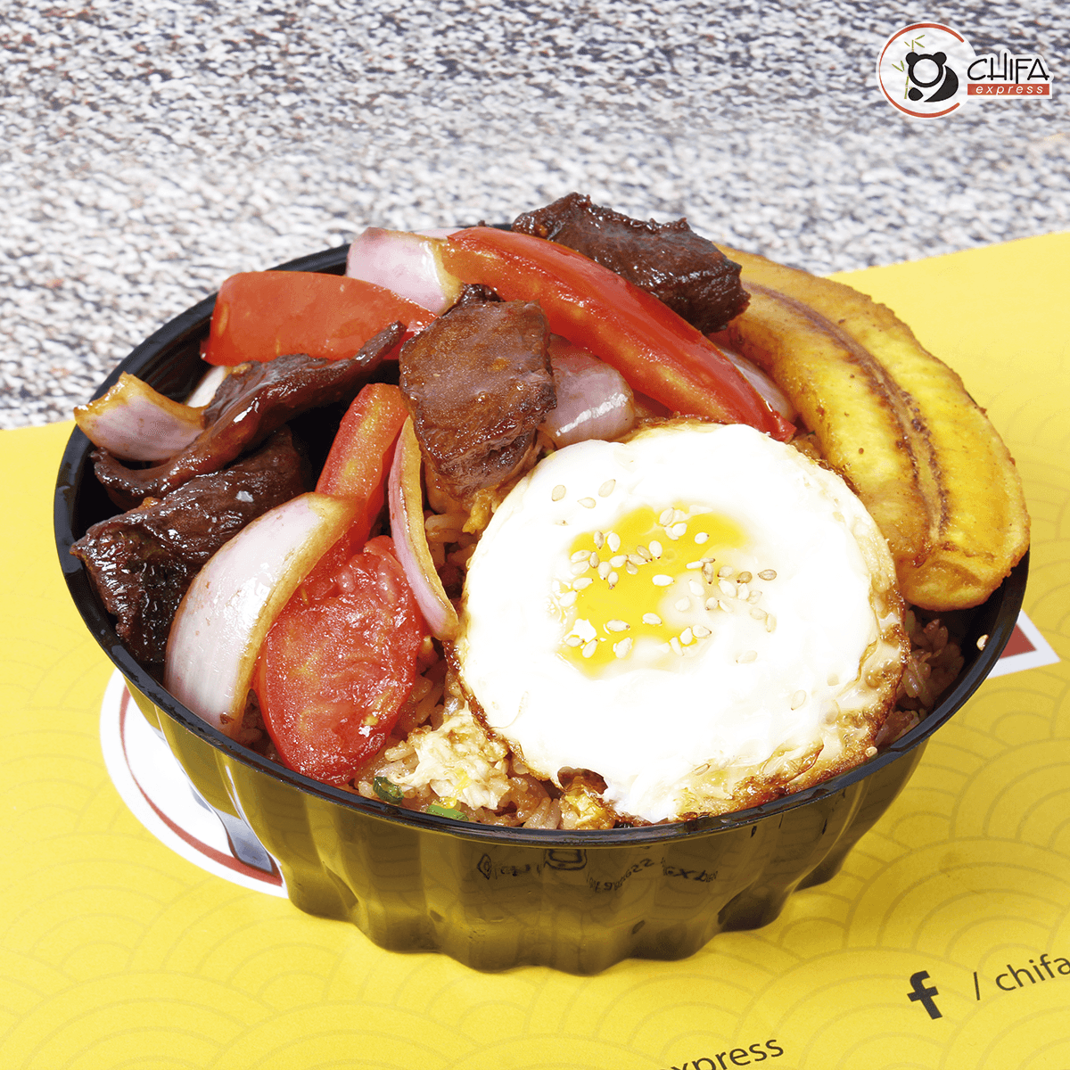 Montado de Lomo Saltado
