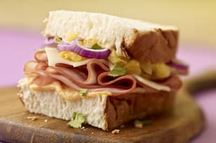 Sándwich Hawaiano