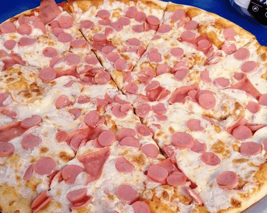 pizza grande. takis // jamon piña