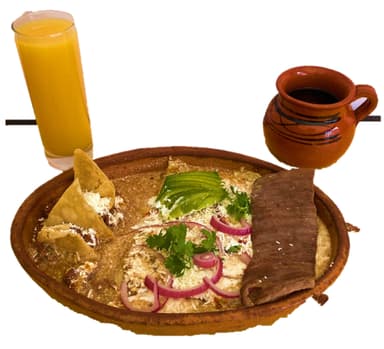Chilaquiles con Cecina de Yecapixtla