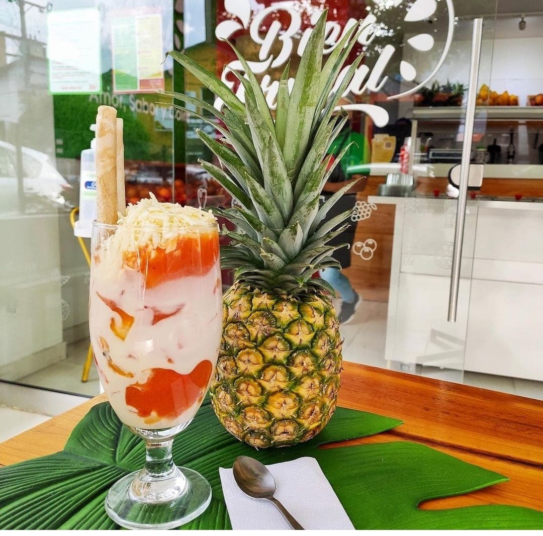 Salpicón con Queso y Helado