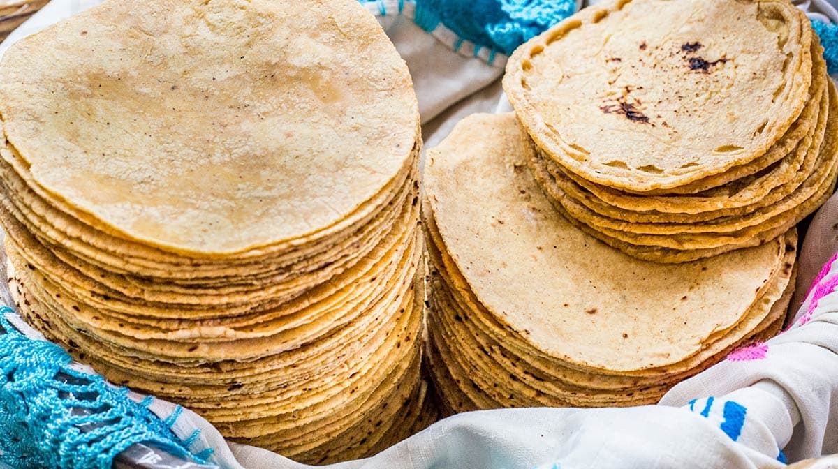 Orden de Tortilla de Maíz
