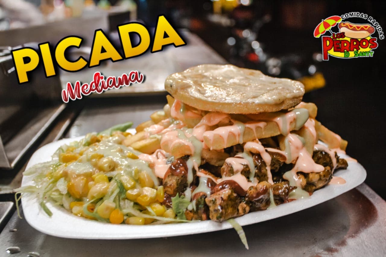 Picada mediana