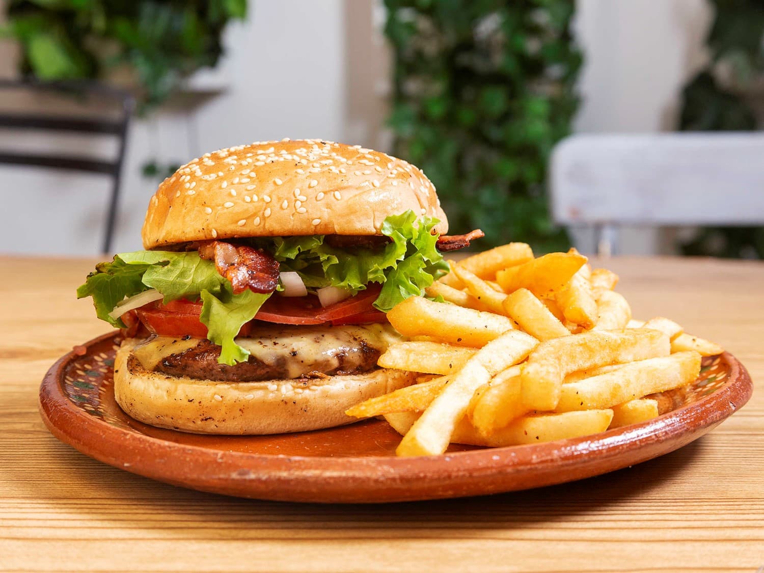 Hamburguesa BBQ