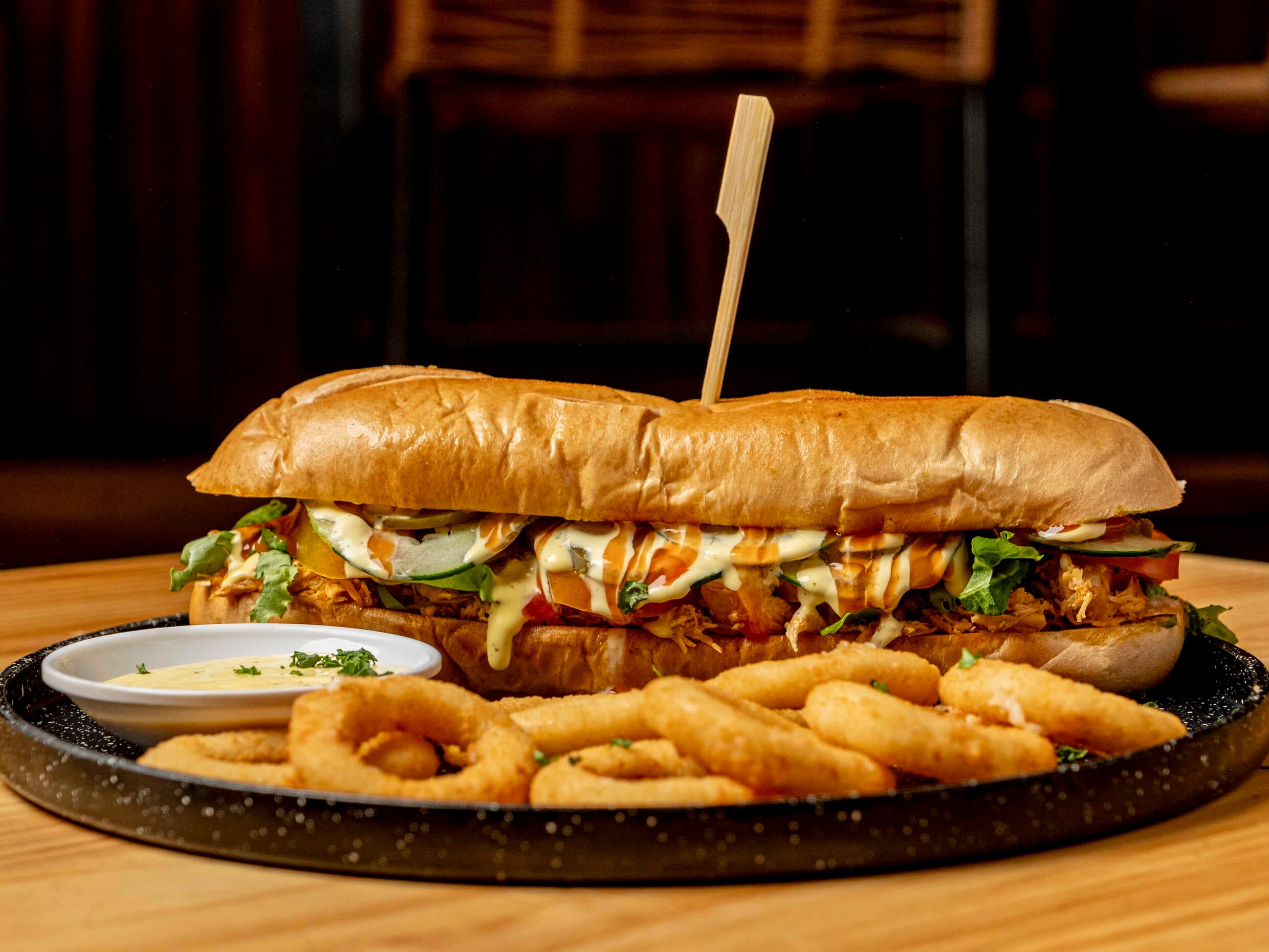 Sandwich Pulled Pork + Acompañamiento