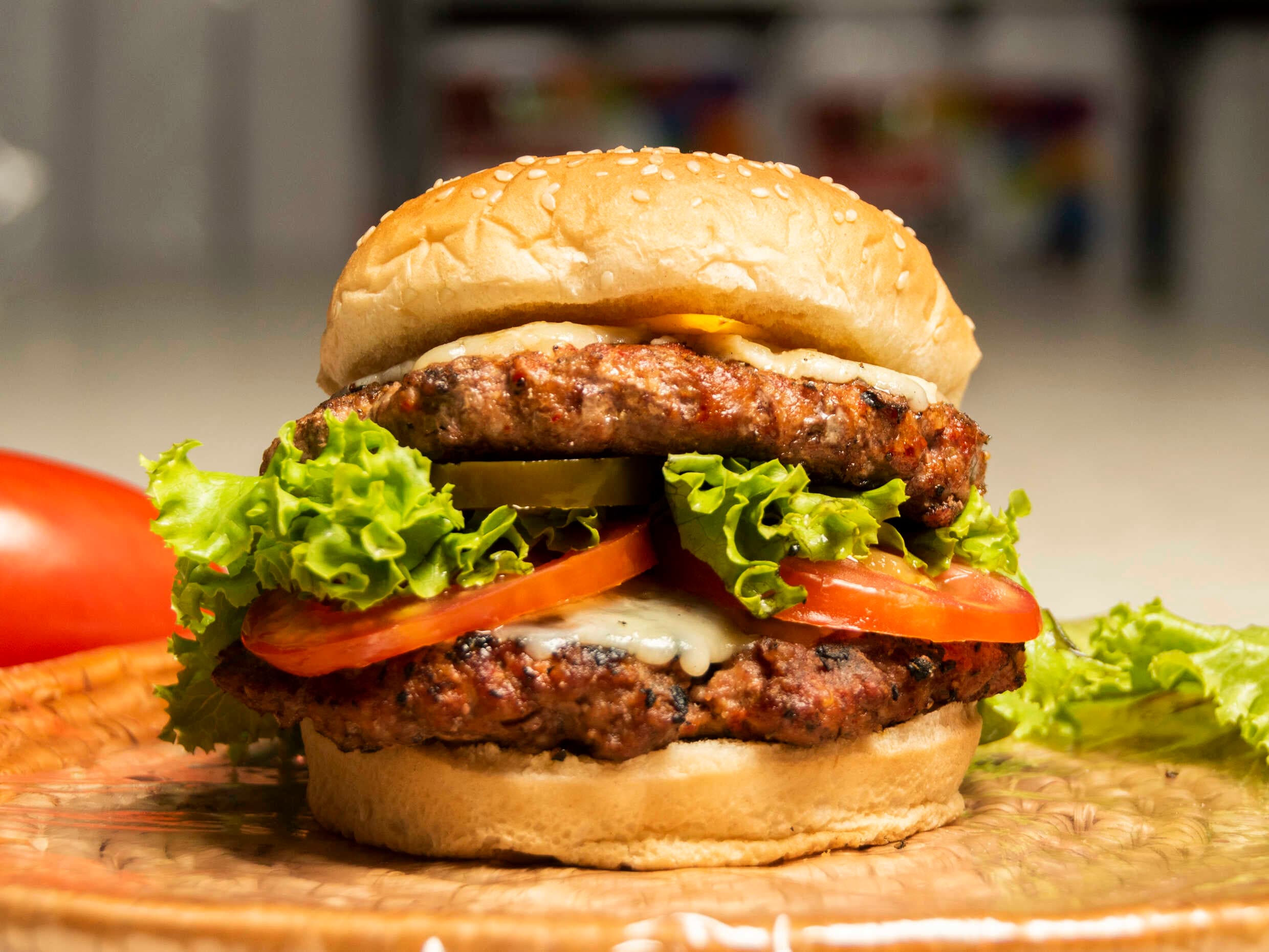 Hamburguesa de doble queso