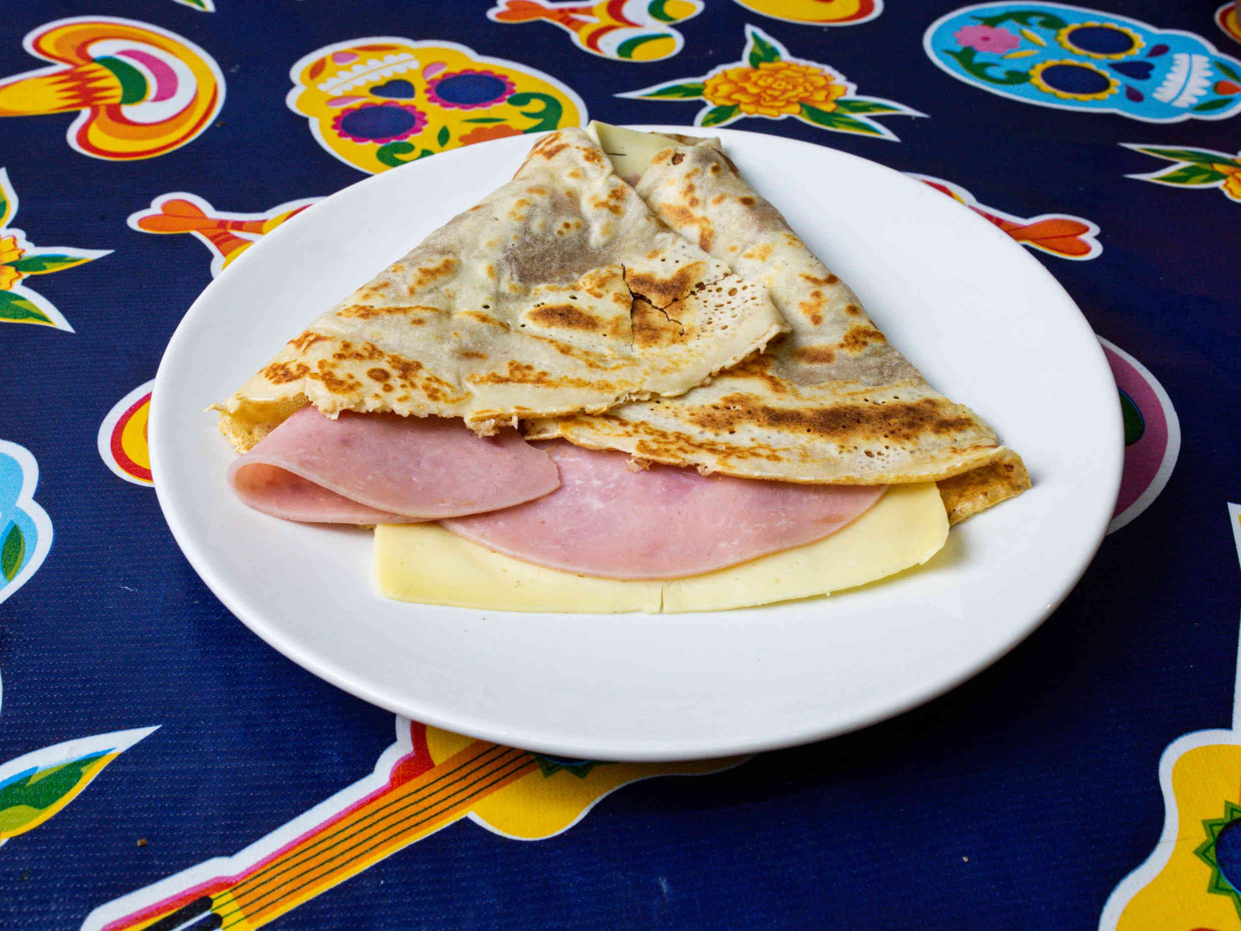 Crepa Manchego con Jamón