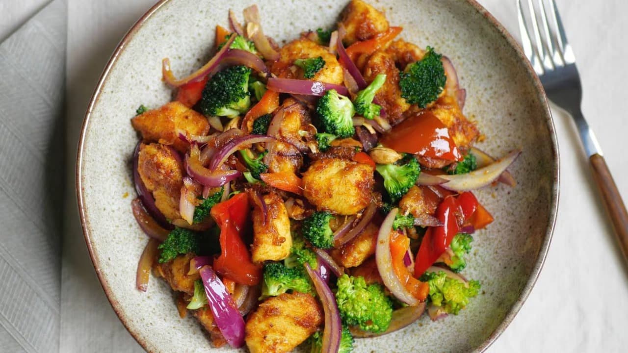 Pollo con Verduras