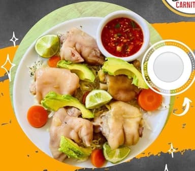 1 Kilo de Patitas de Puerco en Vinagre