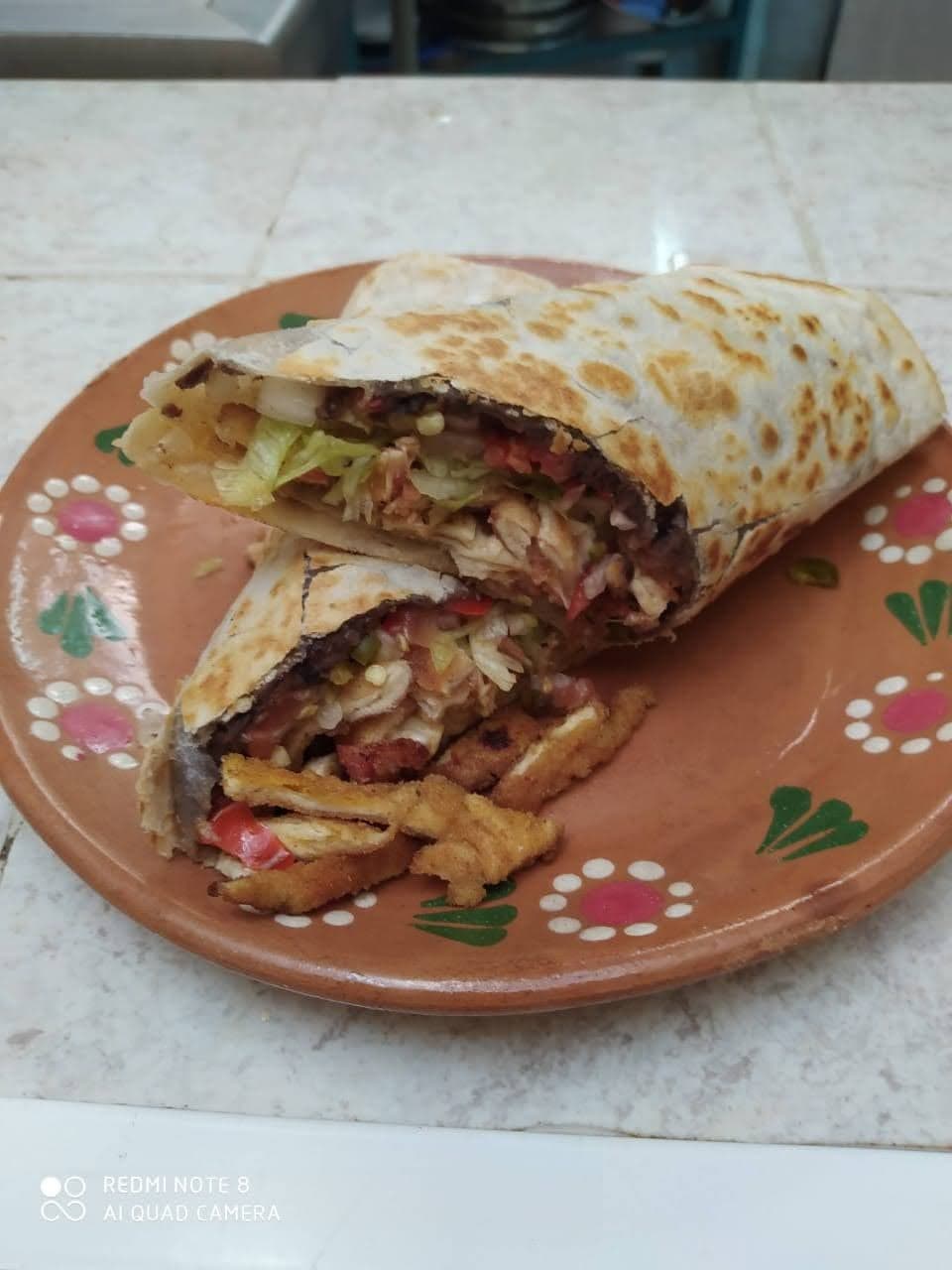 Burrito Gigante  + Refresco