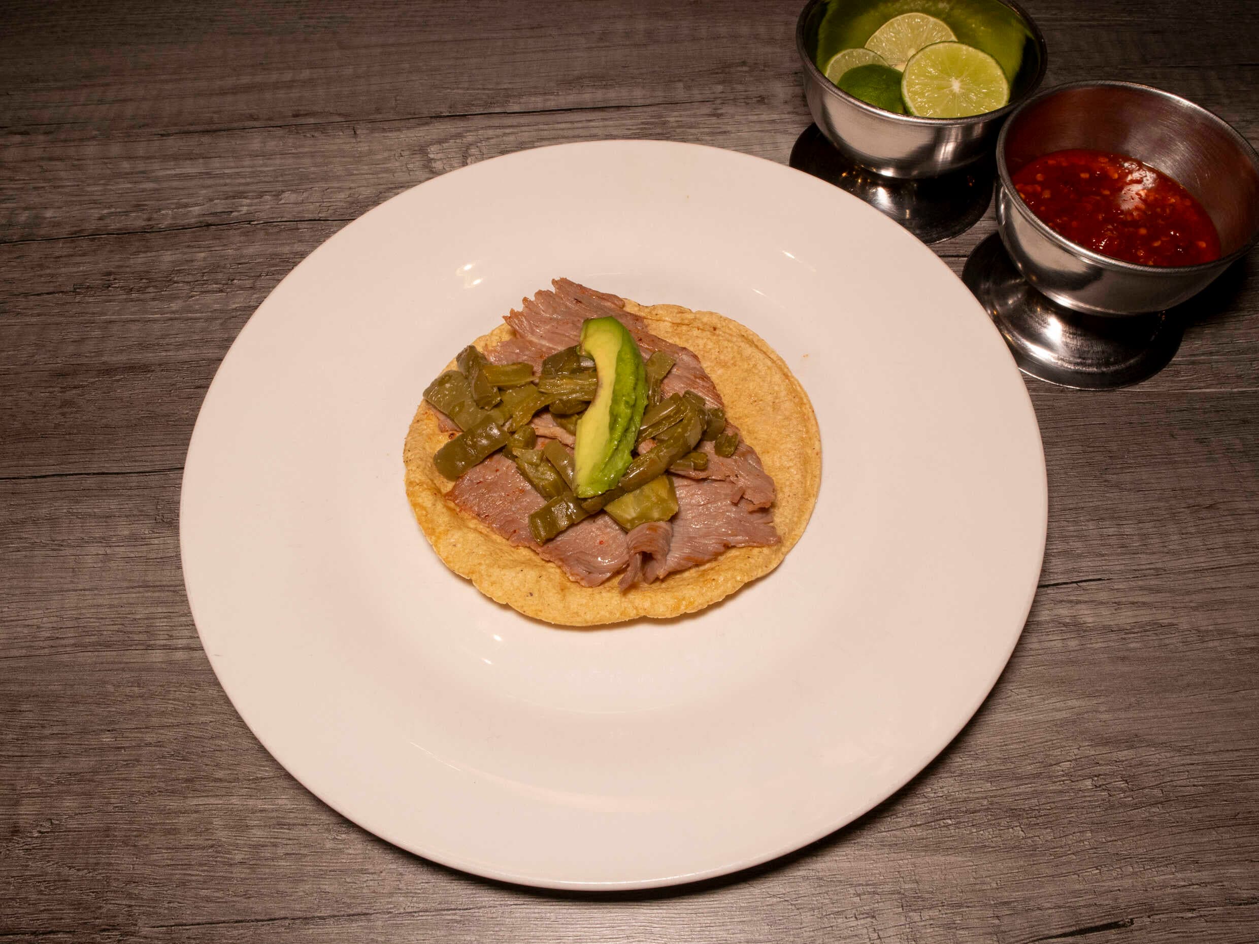 Taco de Cecina Natural