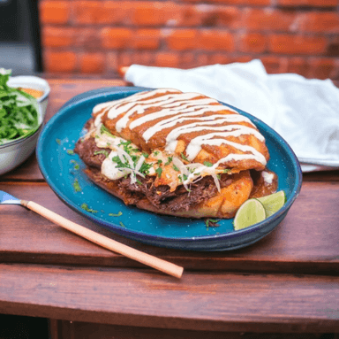 Torta de Barbacoa Ahogada.