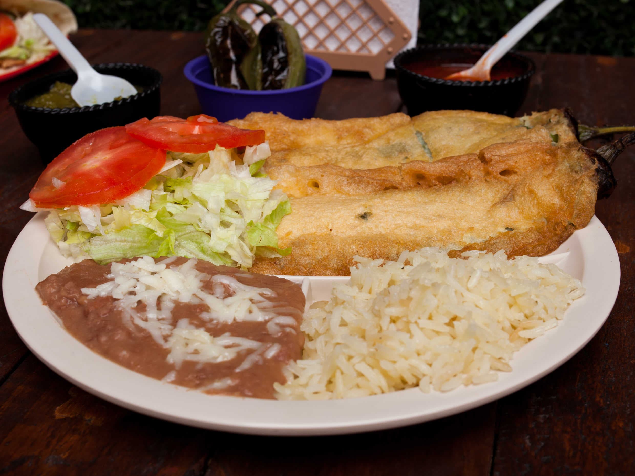 Platillo Chile Rellenos