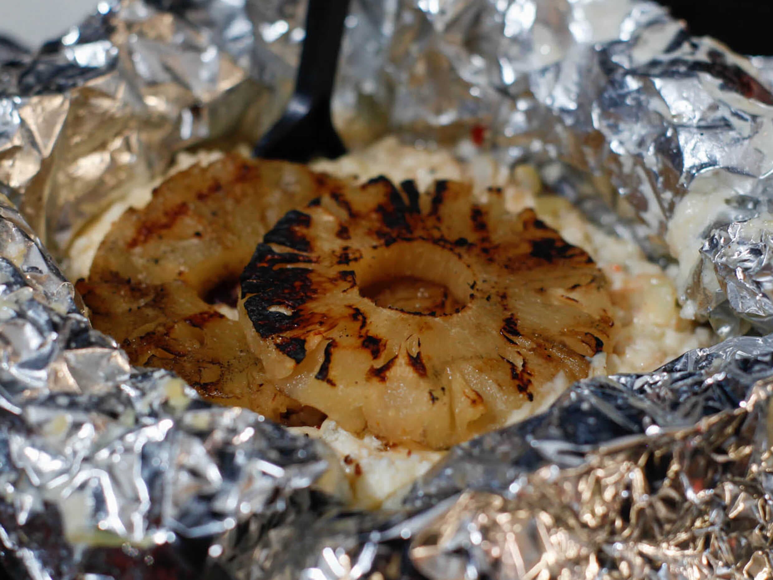Empapelada de Piña Asada