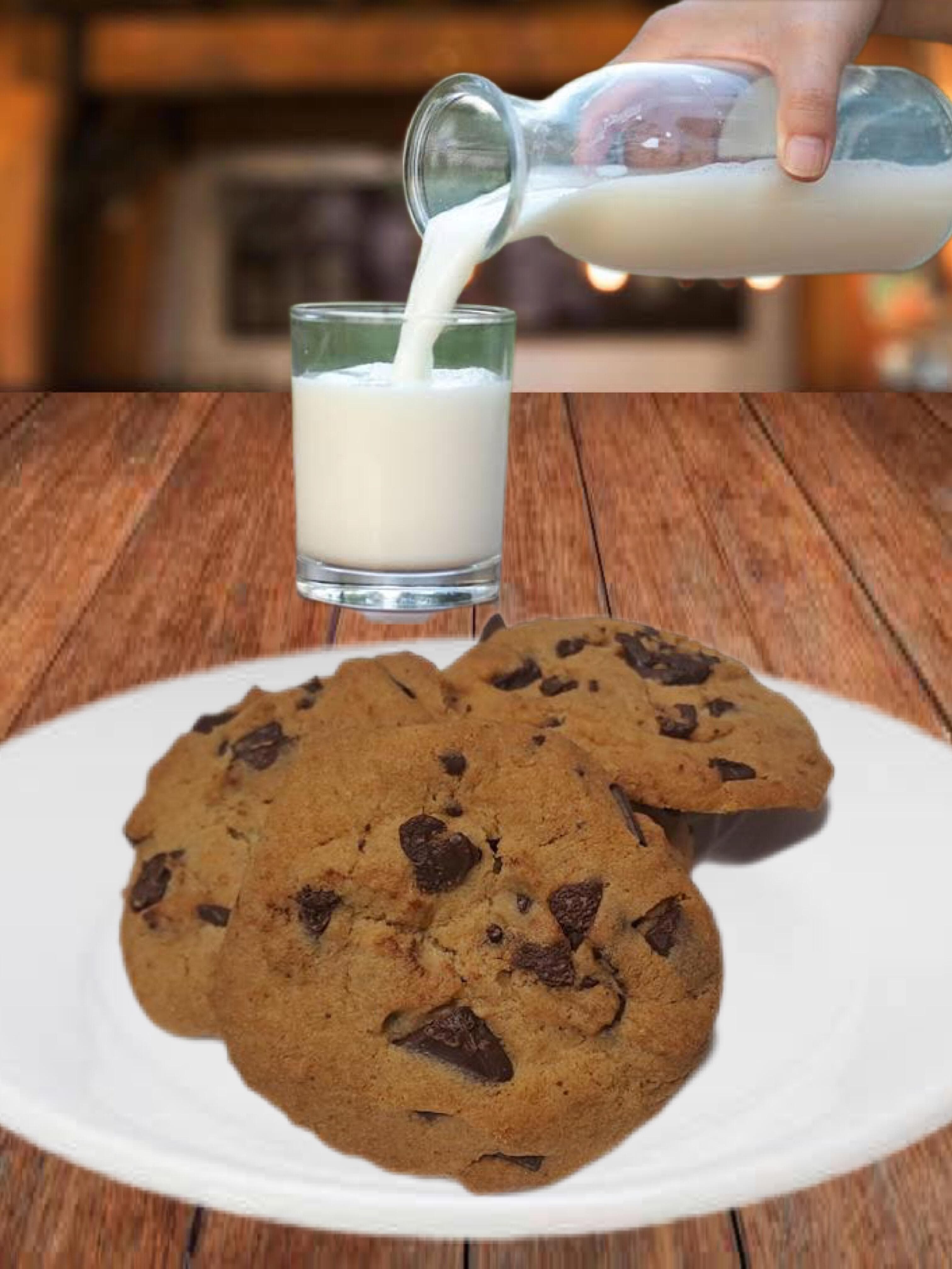 Galleta con chispas