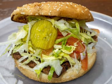 Hamburguesa Pechuga Pollo + Papas  + Soda