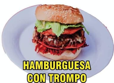 Hamburguesa con Trompo