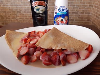 Fresa más Baileys y Lechera