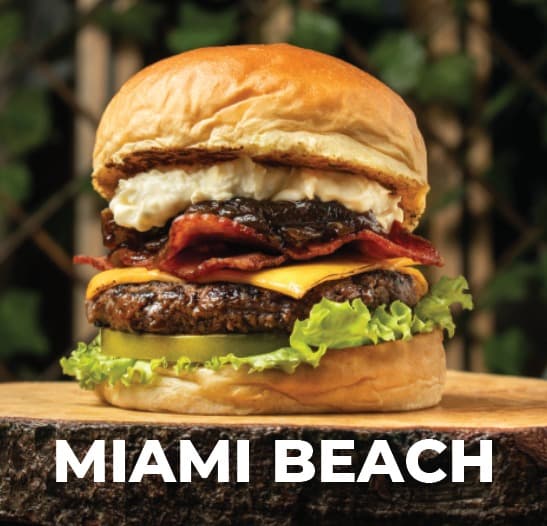 Hamburguesa Miami Beach