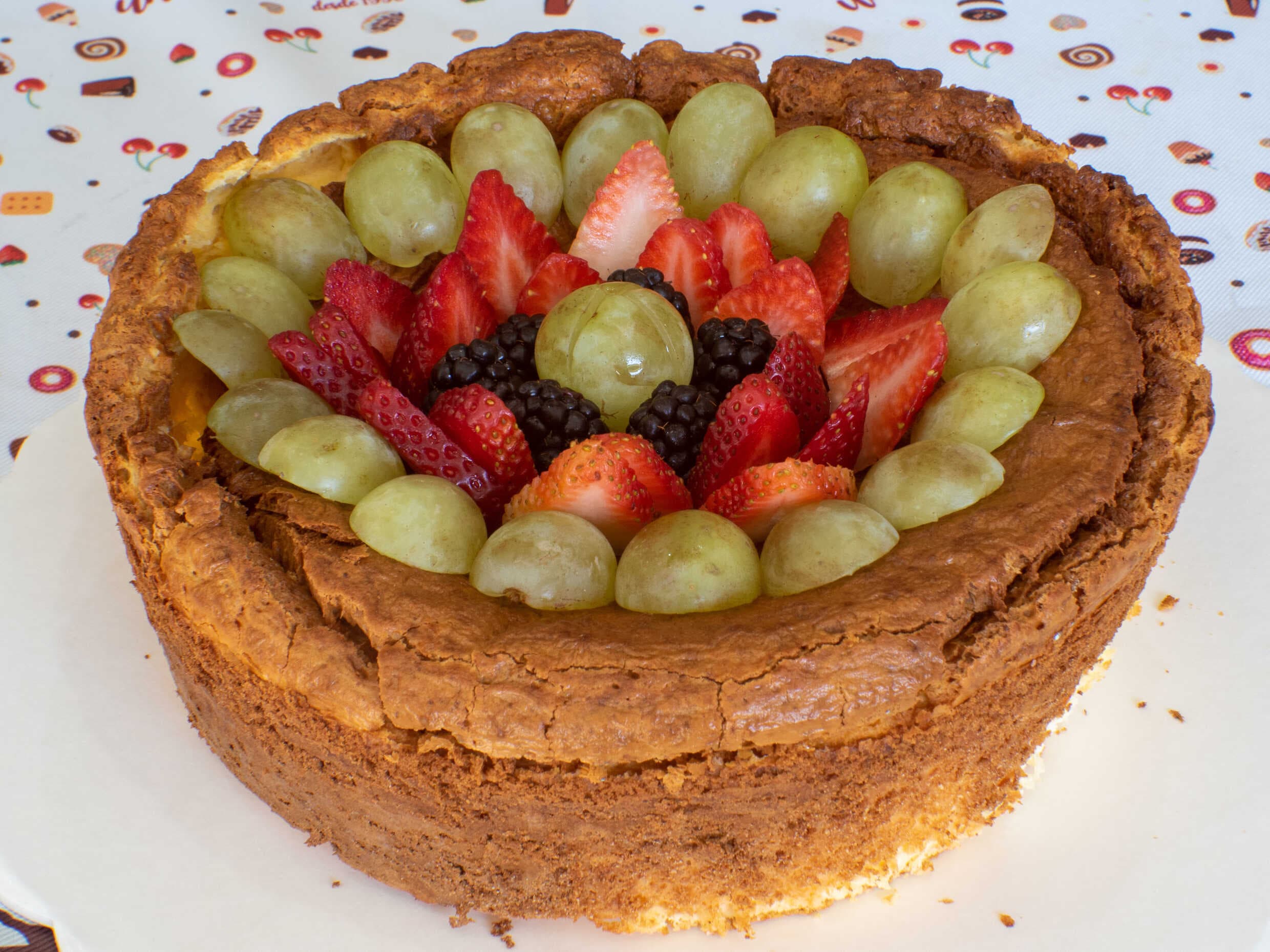 Pastel de Queso sin Azúcar