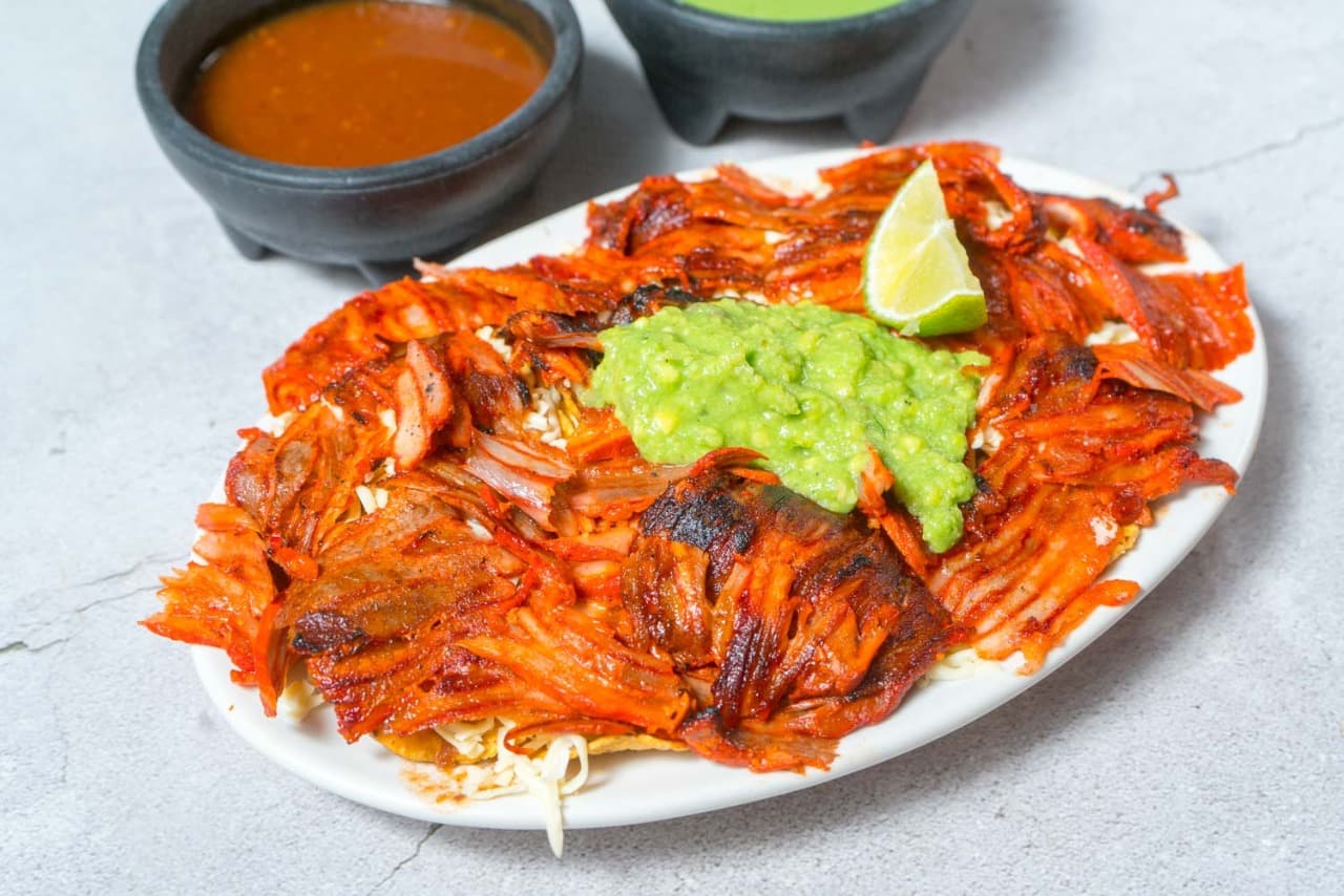 Nachos al Pastor.