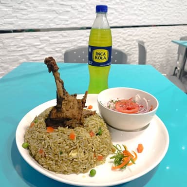 Arroz con Pato + Bebida