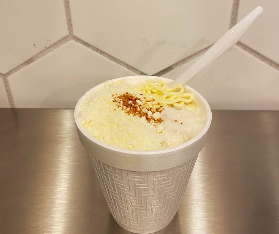 Elote en Vaso Preparado Mediano