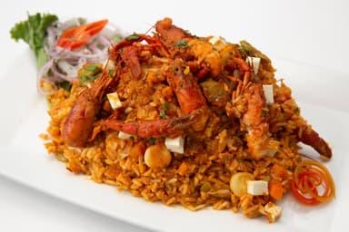 Arroz con Camarones