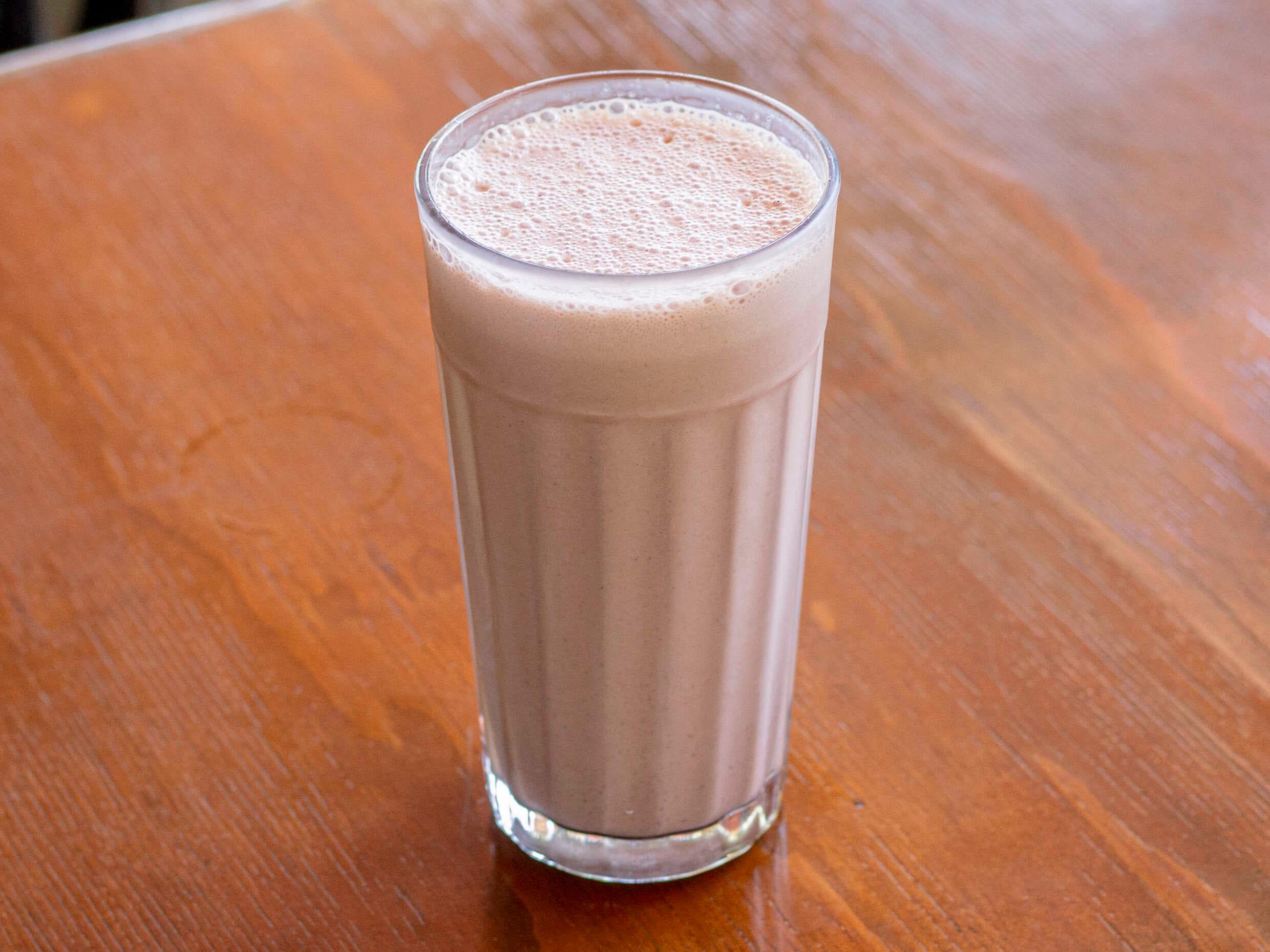 Licuado de Chocolate con Plátano