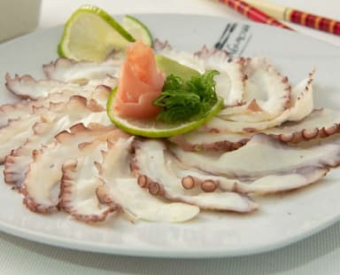 Sashimi Corte Fino de Pulpo
