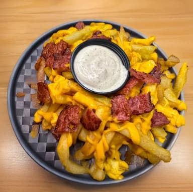 Papas Chedar y Tocineta