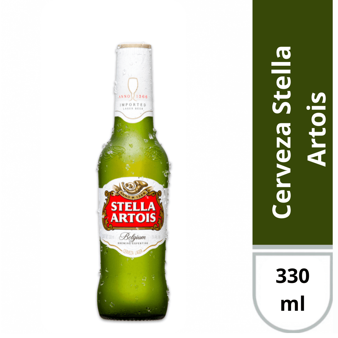 Cerveza Stella Artois 330 ml