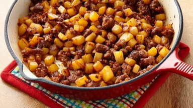 Guiso  Papas con Chorizo