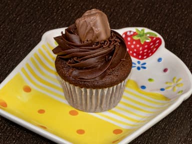 Cupcake de Chocolate Hersheys.