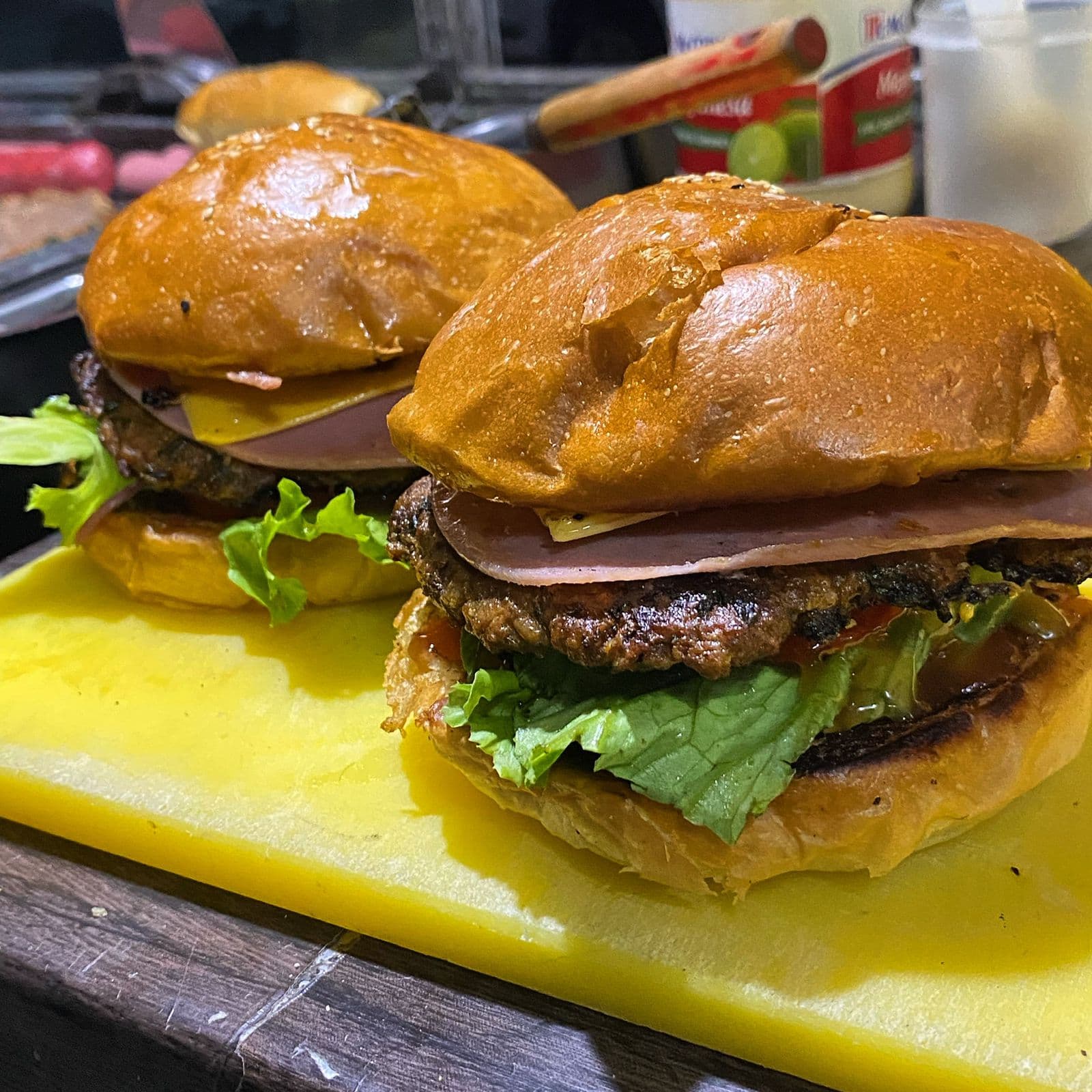 Hamburguesa sencilla