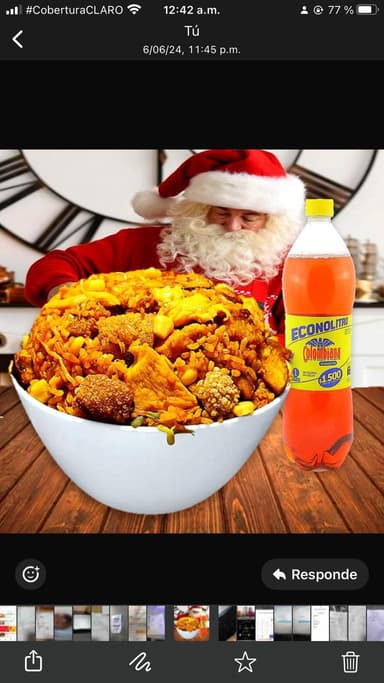 Arroz Paisa 3 personas (1100grs)