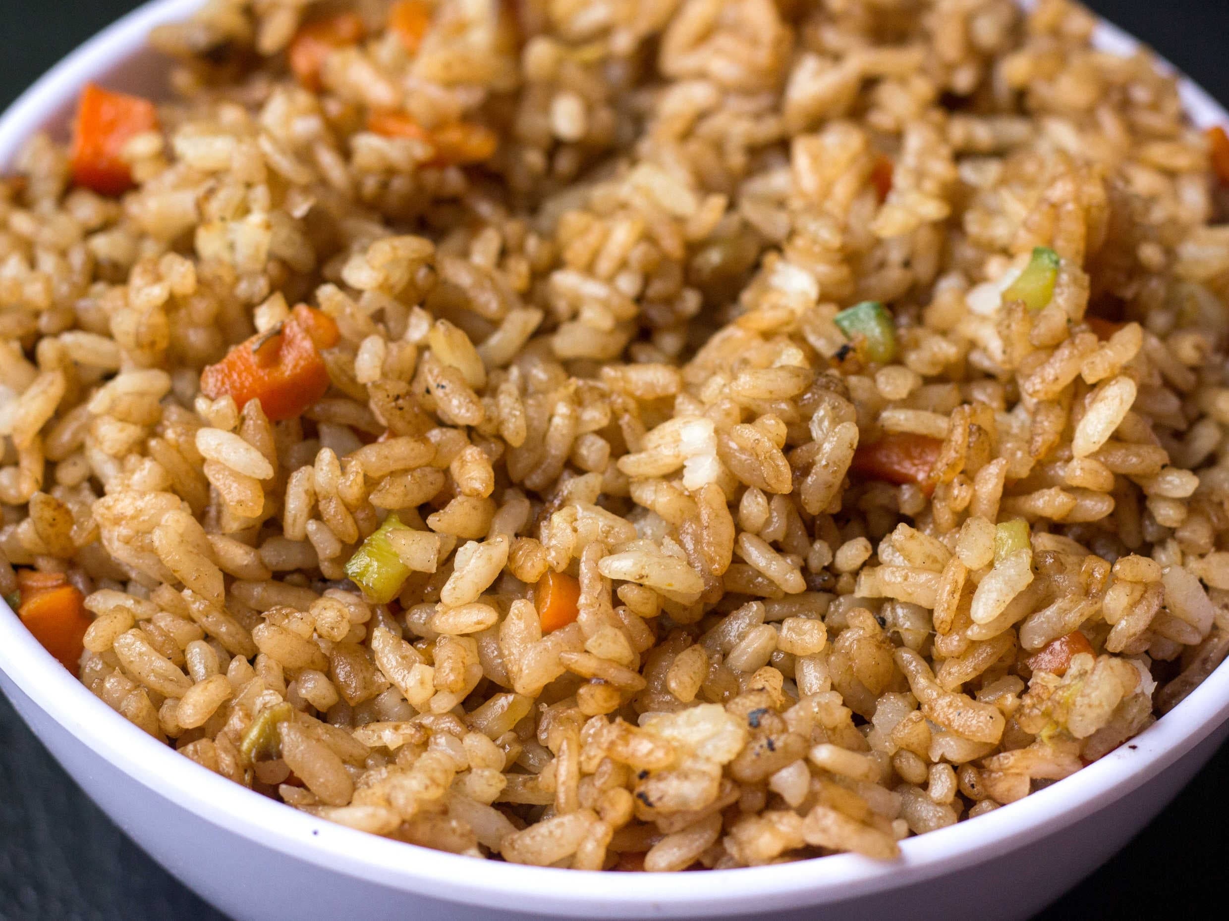 Arroz Verduras con Carne Especial