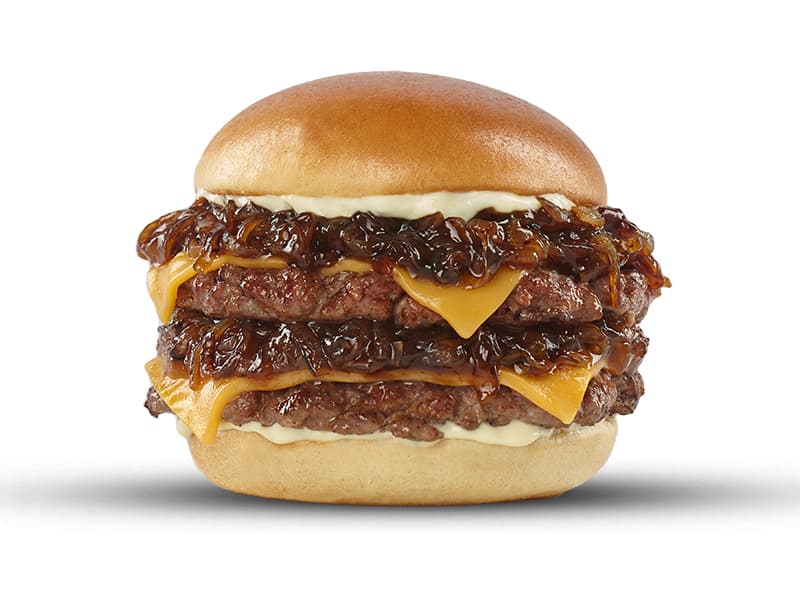 Hamburguesa Smash Cebolla Caramelizada