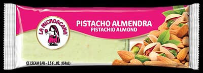 Paleta de Crema Sabor Pistache con Nuez