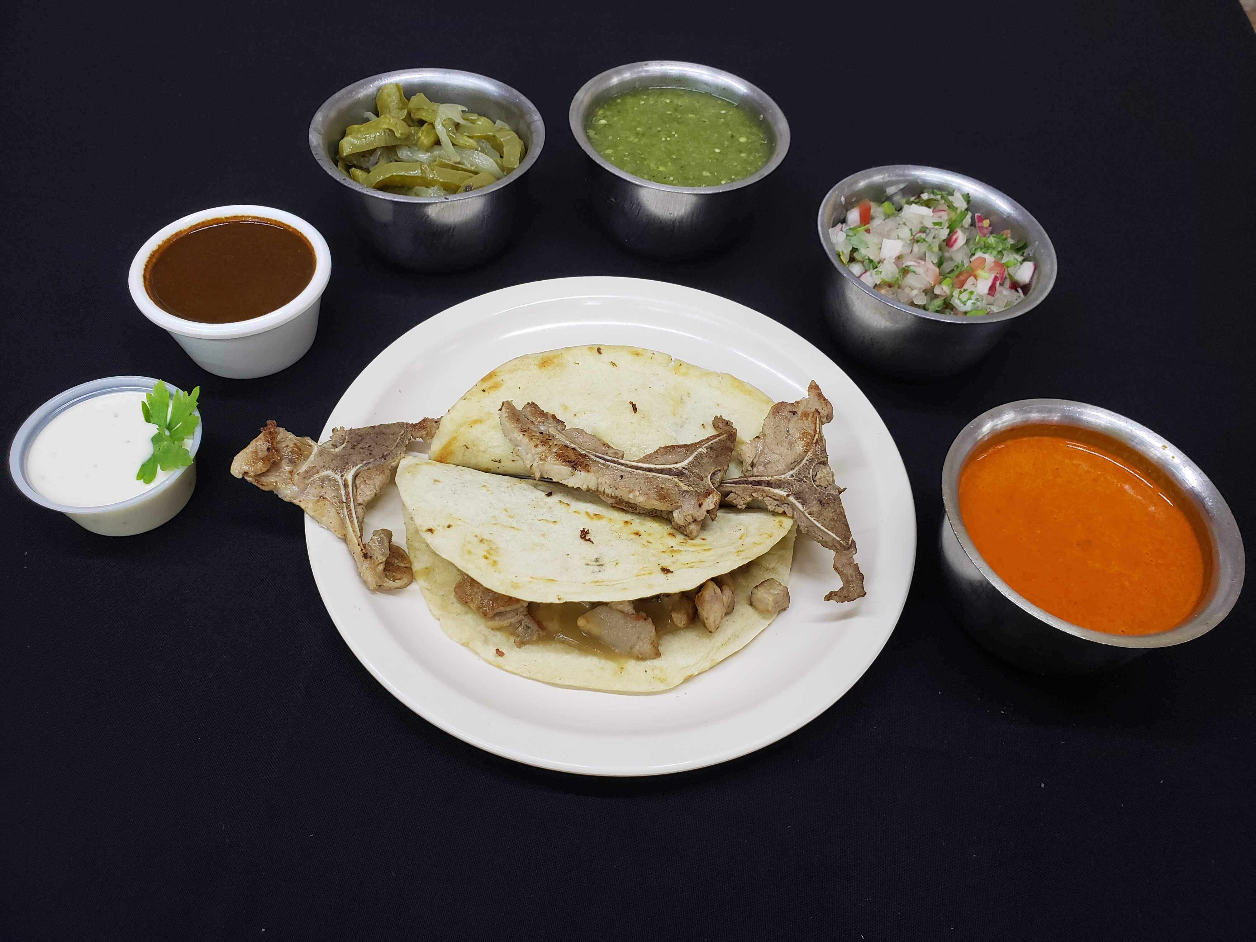 Taco de Chuleta Natural