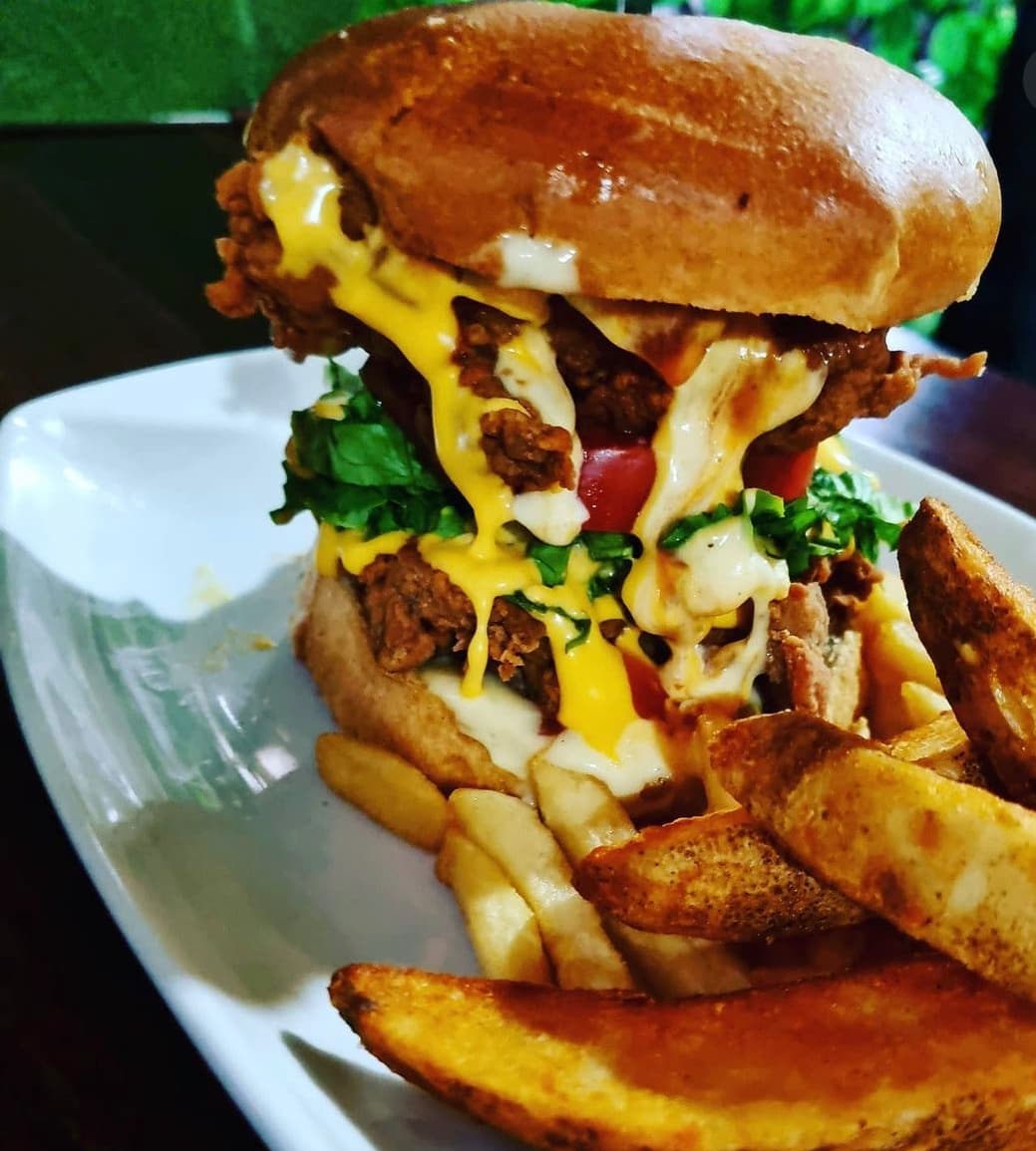 Hamburguesa de Pollo Tkicia