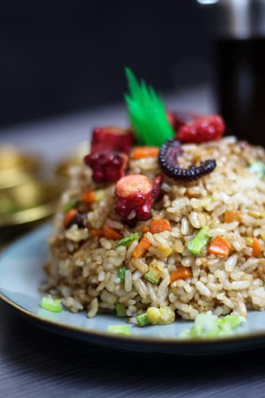 Yakimeshi de Pulpo