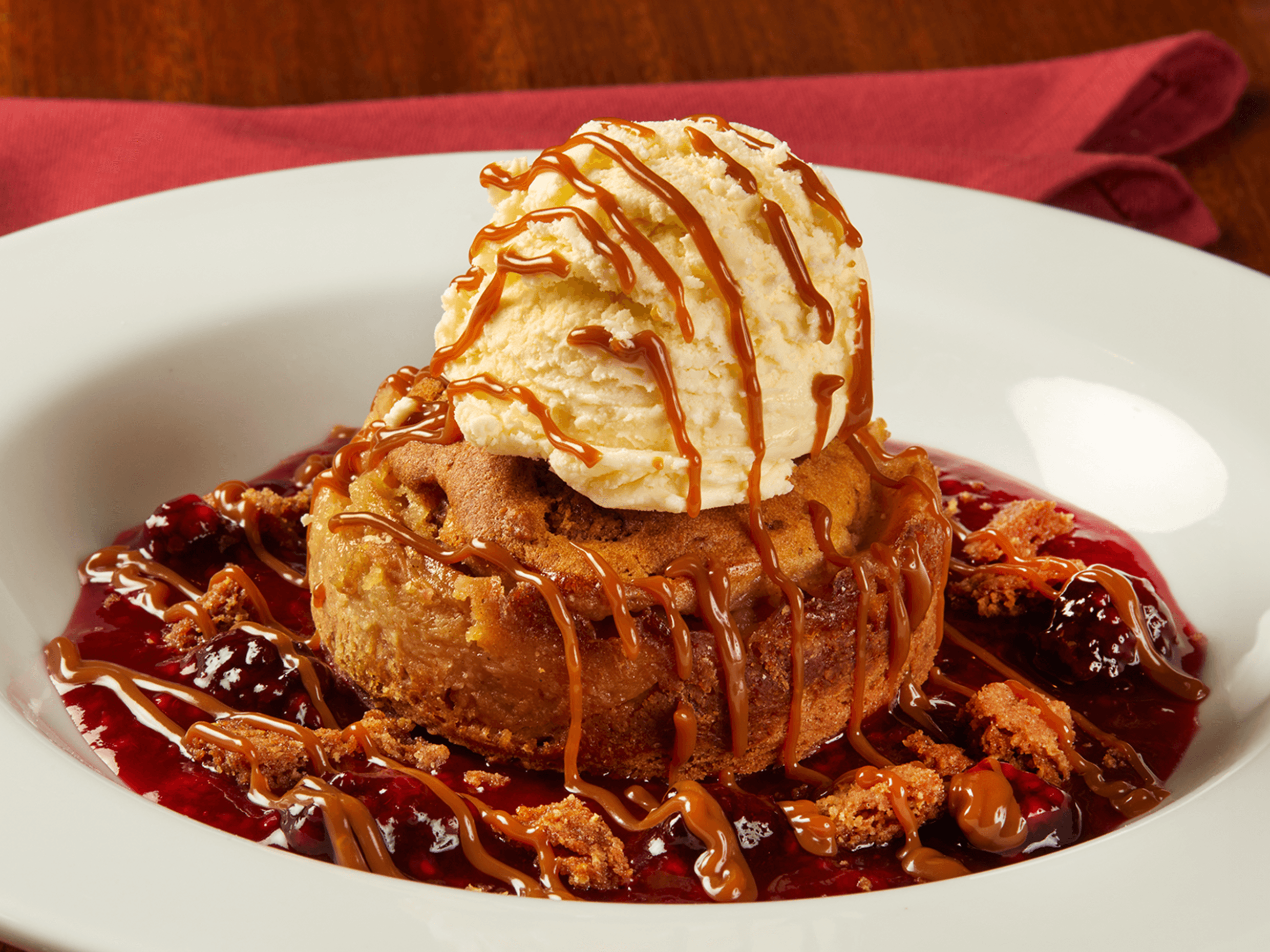 Double Berry Jack Crumble