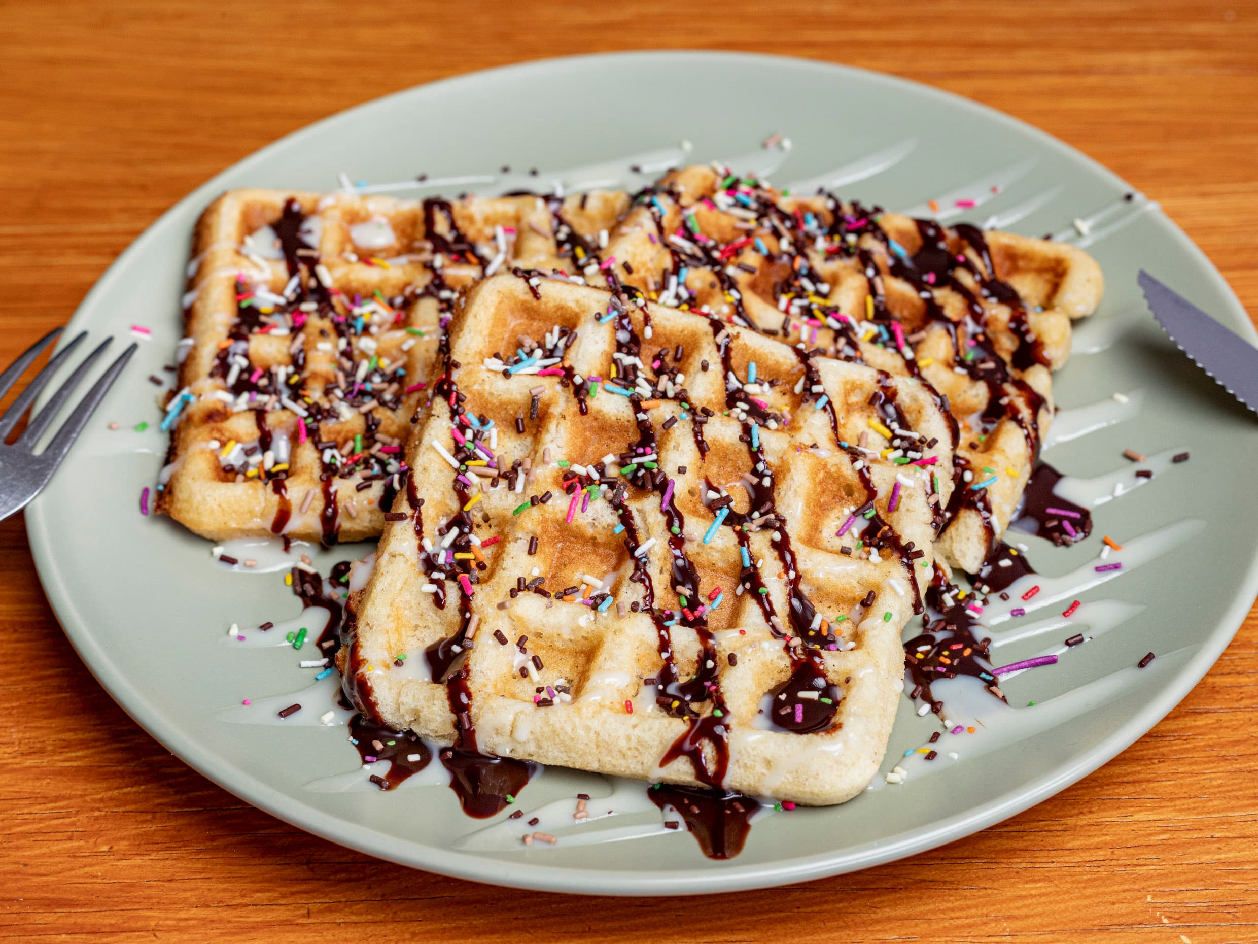 3 Waffles de Feria